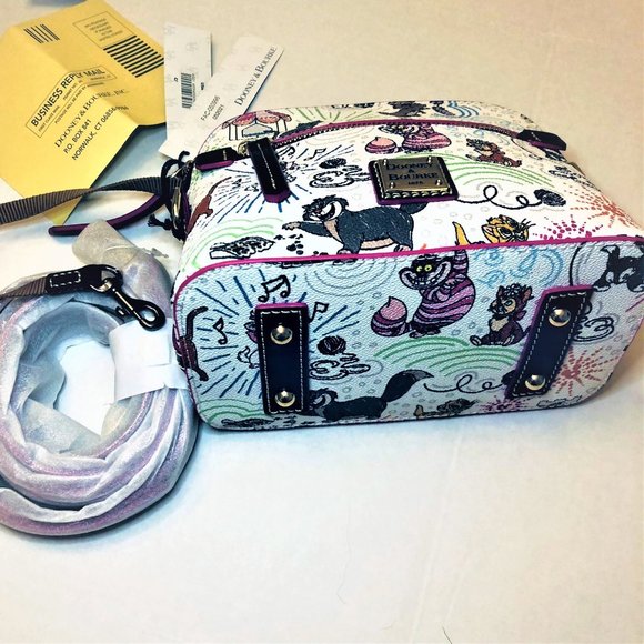 Dooney & Bourke Disney Sketch Style Design Famous Cats Shoulder Bag NEW with Tag - Picture 4 of 7